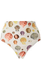 Thumbnail for your product : Agua Bendita Agua By Alicia Nature-Print High-Waisted Bikini Bottom