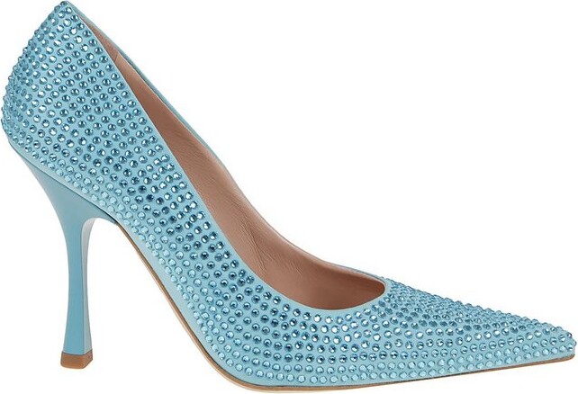 Leonie Hanne X Liu Jo Embellished Sculpted Heel Pumps