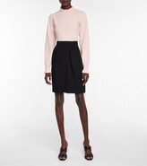 Thumbnail for your product : Max Mara Melinda cady miniskirt