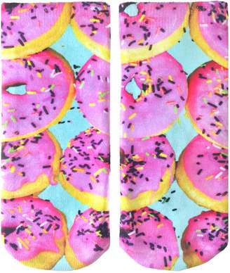 LIVING ROYAL - Pink Donut Ankle Socks