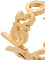 Thumbnail for your product : Versace Logo Wraparound Ring