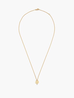Raphaele Canot Set Free 18kt Gold & Diamond O-charm Necklace - Gold