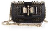 Thumbnail for your product : Christian Louboutin Studded Sweety Charity Shoulder Bag