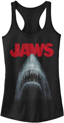 Fifth Sun Jaws Shark in Dark Waters Classic Icon Ideal Racer Back Tank