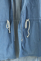 Thumbnail for your product : Detachable Asymmetric Denim Coat