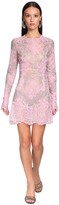 Thumbnail for your product : Ermanno Scervino Embellished Sheer Lace Mini Dress