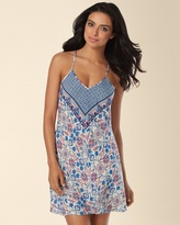 Thumbnail for your product : Jonquil Twin Print Sleep Chemise