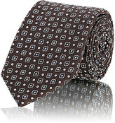 Thumbnail for your product : Barneys New York Men's Medallion & Dotted Silk Necktie
