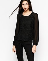 Thumbnail for your product : Yumi Graceful Lace Top