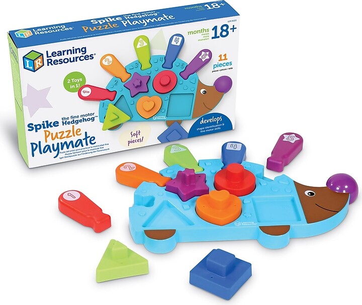 Learning Resources Spike the Fine Motor Hedgehog Puzzle Playmate (LER9103)
