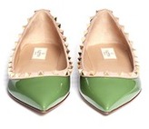 Thumbnail for your product : Nobrand 'Rockstud' patent leather flats