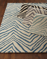 Thumbnail for your product : Mikki Zebra-Print Rug, 8'6" x 11'