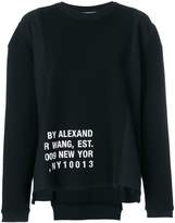 T By Alexander Wang printed sweatshirt