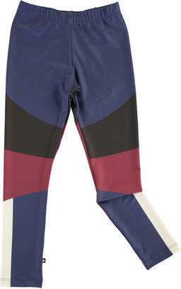 Molo Nikia Sporty Colorblock Leggings, Size 4-14