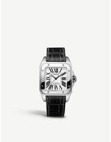 Cartier Santos stainless steel and 