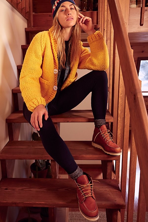 free people red boots