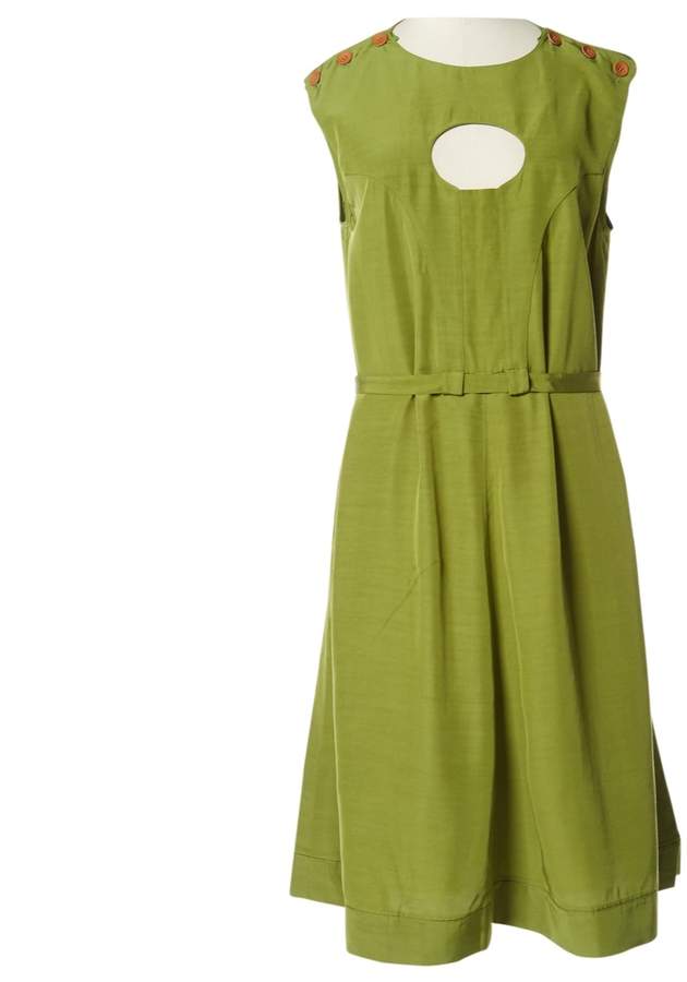 fendi green dress