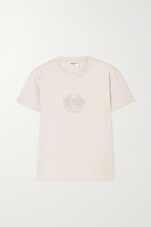 Balenciaga Lion's Laurel T-Shirt - ShopStyle