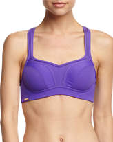 Thumbnail for your product : Chantelle High Impact Convertible Sports Bra, Iris/Yellow