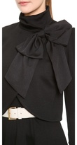Thumbnail for your product : Alice + Olivia Addison Bow Crop Jacket