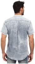 Thumbnail for your product : Publish Garvey - Mandarin Collared Full Button Up Woven Men's Short Sleeve Button Up