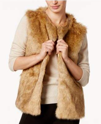 INC International Concepts Knit & Faux Fur Vest, Created for Macy's