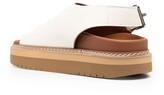 Thumbnail for your product : Sofie D'hoore Cut-Out Flatform Sandals