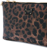 Thumbnail for your product : Dolce & Gabbana mini leopard print crepe clutch