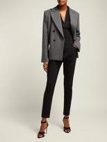 Thumbnail for your product : Isabel Marant Naylor High-rise Cotton-blend Trousers - Womens - Black