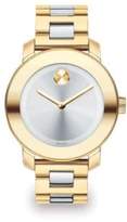 Thumbnail for your product : Movado Bold Two-Tone IP Stainless Steel Bracelet Watch/36MM