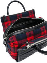 Thumbnail for your product : DSQUARED2 tartan detail shoulder bag