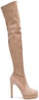 Thumbnail for your product : Casadei over-the-knee platform boots