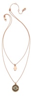 Thumbnail for your product : Juicy Couture Pave Evil Eye Chain Necklace