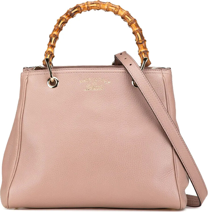 Gucci Pre-Owned 2000-2015 Small Calfskin Bamboo Shopper satchel