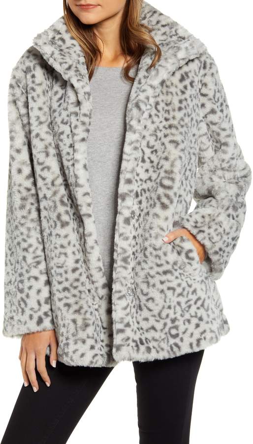 kenneth cole fur jacket