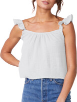 Thumbnail for your product : Monrow Ruffle Tank Top