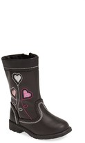 Thumbnail for your product : Laura Ashley 'Hearts' Boot (Walker & Toddler)