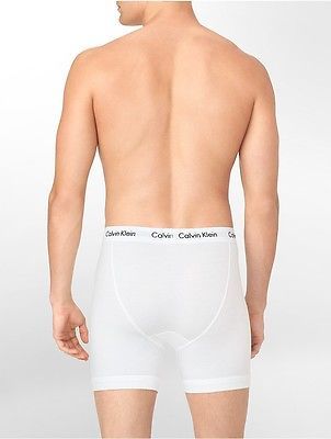 Calvin Klein Mens Cotton Stretch 3-Pack Boxer Brief Underwear