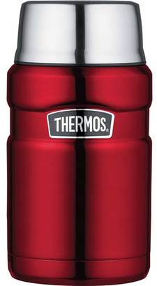 Thermos 710ml Stainless King Stainless Steel Vacuum Insulated Food Jar Red