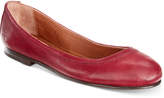 frye red flats