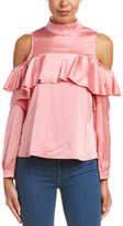 Thumbnail for your product : Haute Rogue Cold-Shoulder Blouse