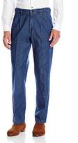 Mens Pleated Jeans - ShopStyle