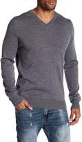 Thumbnail for your product : Lindbergh V-Neck Merino Wool Knit Sweater