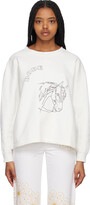 Thumbnail for your product : Bode Off-White Pony Sweatshirt