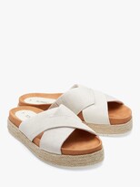 Thumbnail for your product : Toms Paloma Rope Detail Slider Sandals, White