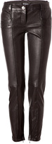 Thumbnail for your product : Balmain Black Leather Pants