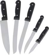 Thumbnail for your product : Argos Home 5 Piece Knife Set with Wooden Knife Block