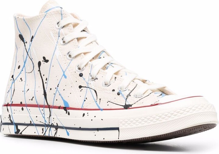 Converse Chuck Taylor paint splatter sneakers - ShopStyle