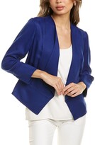 Thumbnail for your product : Anne Klein Drape Front Jacket