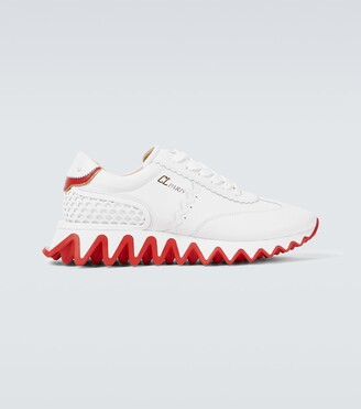 Christian Louboutin Loubishark leather sneakers - ShopStyle Trainers &  Athletic Shoes
